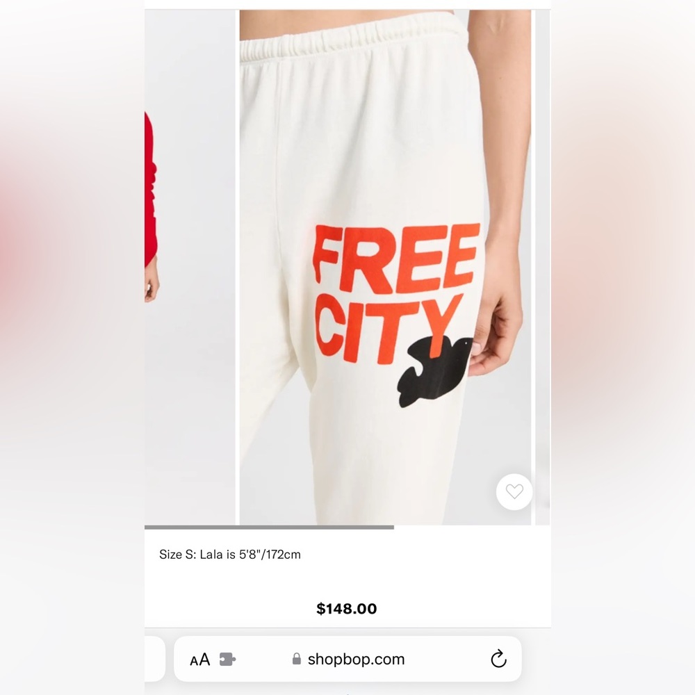New FreeCity Sweatpants
